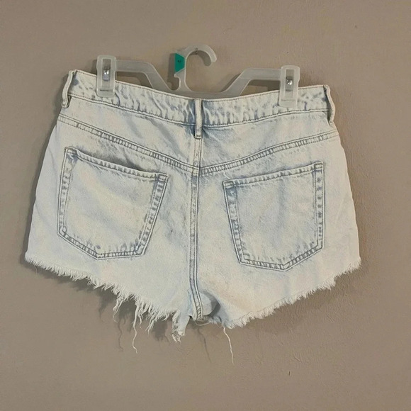 Pacsun Size 30 High Rise Festival Cutoff Jean Denim Shorts - Picture 6 of 10